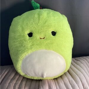 Plush Green Apple Squishmallow fuzz a mallows 12 in